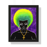Framed "Purple Goddess" Print