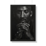 Framed "The Black Mamba" Print