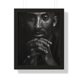 Framed "The Black Mamba" Print