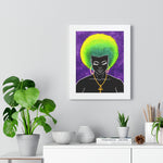 Framed "Purple Goddess" Print